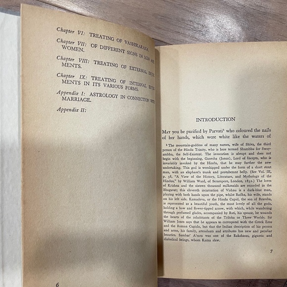 Vintage "The Hindu Art of Love: Companion to the Kama Sutra" Hardcover Book - Picture 11 of 13